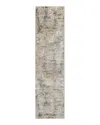 Surya Brunswick Bwk-2307 Runner Area Rug, 2'7 X 7'3 In Khaki/sage