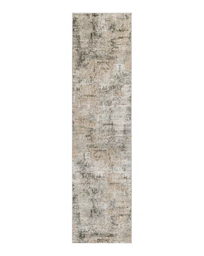 Surya Brunswick Bwk-2307 Runner Area Rug, 2'7 X 7'3 In Khaki/sage