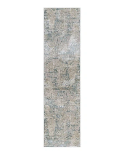 Surya Brunswick Bwk-2307 Runner Area Rug, 2'7 X 7'3 In Sage/gray