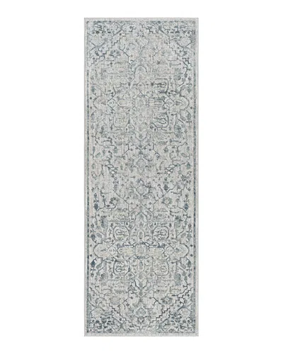 Surya Brunswick Bwk-2310 Runner Area Rug, 2'7 X 7'3 In Blue/sage