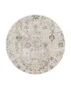 Surya Brunswick Bwk-2311 Round Area Rug, 5'3 X 5'3 In Beige