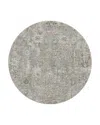 Surya Brunswick Bwk-2311 Round Area Rug, 5'3 X 5'3 In Sage/beige