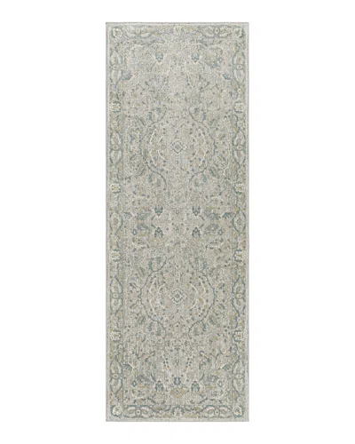 Surya Brunswick Bwk-2312 Runner Area Rug, 2'7 X 10' In Sage/beige