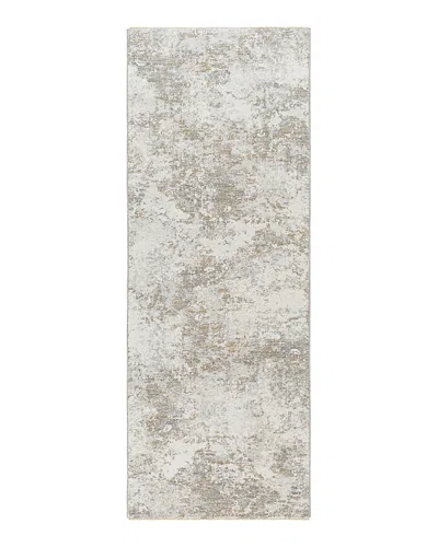 Surya Brunswick Bwk-2322 Runner Area Rug, 2'7 X 10' In Ivory/gray