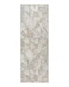 Surya Brunswick Bwk-2324 Runner Area Rug, 2'7 X 10' In Beige/gray