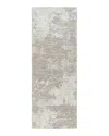 Surya Brunswick Bwk-2332 Runner Area Rug, 2'7 X 7'3 In Gray/ivory
