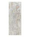 Surya Brunswick Bwk-2336 Runner Area Rug, 2'7 X 10' In Aqua/ivory