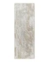 Surya Brunswick Bwk-2336 Runner Area Rug, 2'7 X 10' In Gray/ivory