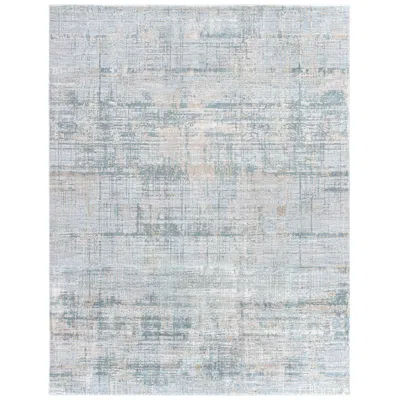 Surya Brunswick Bwk-2301 7'10"x10'3" Gray And Ice Blue Area Rug In Multi