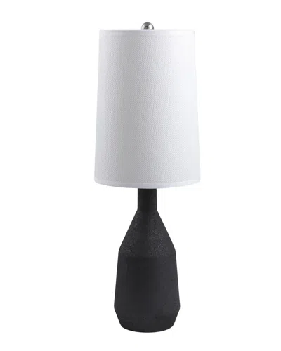 Surya Burkina Accent Table Lamp In Black