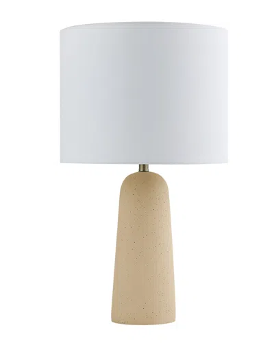 Surya Burkina Accent Table Lamp In Nude