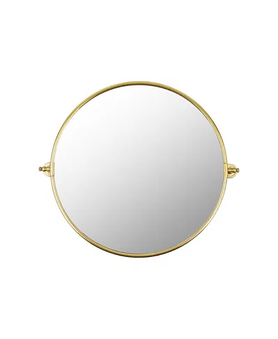 Surya Burnish Accent Mirror In Gold
