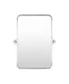 Surya Burnish Accent Mirror In Silver