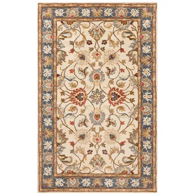 Surya Caesar Cae-1125 7'6"x9'6" Bright Yellow Denim Area Rug