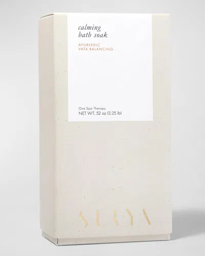 Surya Calming Bath Soak, 52 Oz. In White