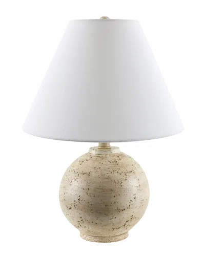 Surya Calvert Accent Table Lamp In Neutral
