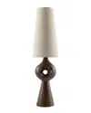 Surya Calvert Accent Table Lamp In Brown