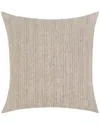 Surya Cameron Cream Euro Sham In Cream