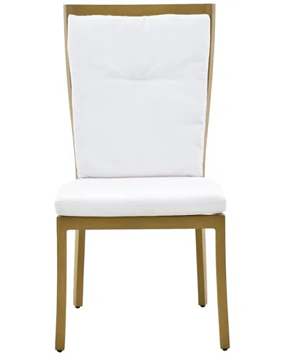 Surya Cape Town Dining Chair In White