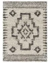 Surya Capella Shag Polyester Rug In Grey
