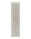 Surya Cappadocia Runner Area Rug, 2'6 X 10' In Charcoal/moss/sage