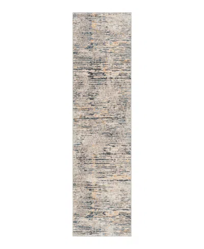 Surya Cardiff Cdf-2301 2'7x10' Runner Area Rug In Metallic