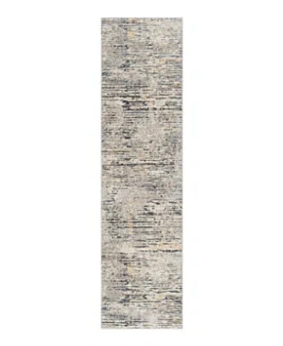 Surya Cardiff Cdf-2301 Runner Area Rug, 2'7 X 10' In Grey/silver