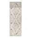 Surya Cardiff Cdf-2303 Runner Area Rug, 2'7 X 10' In Grey/mist