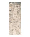 Surya Cardiff Cdf-2304 2'7x7'3 Runner Area Rug In Gray- Mist