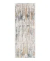 Surya Cardiff Cdf-2306 2'7x7'3 Runner Area Rug In Gray- Mist