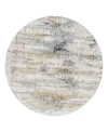 SURYA CARDIFF CDF-2306 ROUND AREA RUG, 6'7 X 6'7