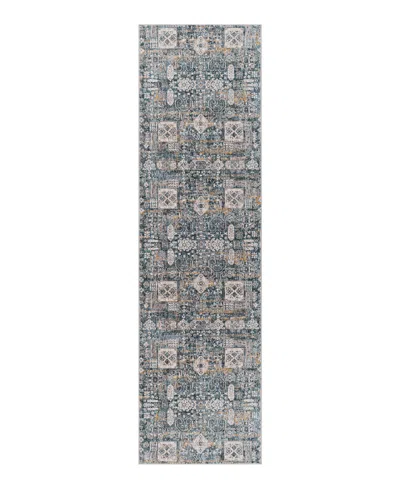 Surya Cardiff Cdf-2309 2'7x10' Runner Area Rug In Blue
