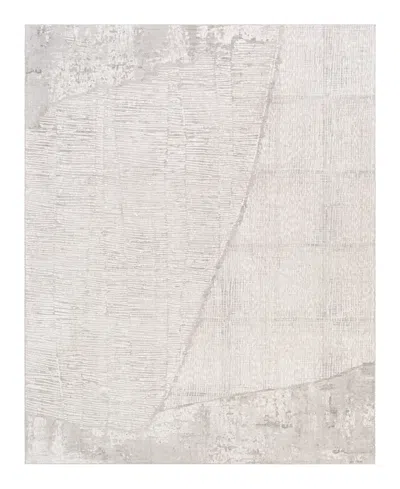 Surya Carmel Crl-2301 6'7x9'6 Area Rug In Silver