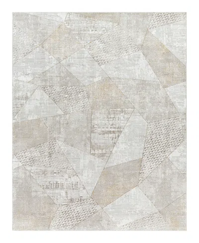Surya Carmel Crl-2303 6'7x9'6 Area Rug In Silver