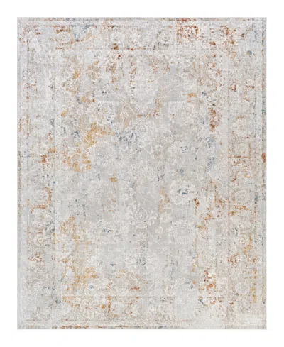 Surya Carmel Crl-2305 6'7x9'6 Area Rug In Silver