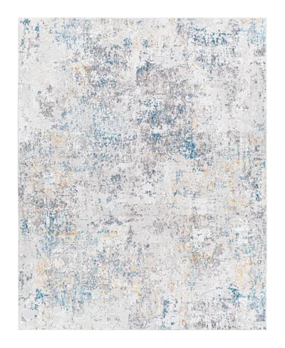 Surya Carmel Crl-2314 6'7x9'6 Area Rug In Silver