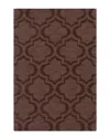 Surya Central Park Hand-loomed Rug In Brown