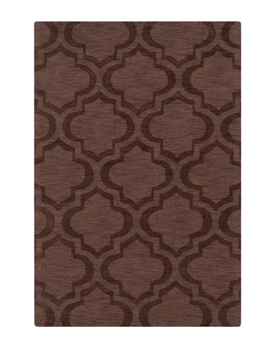 Surya Central Park Hand-loomed Rug In Brown