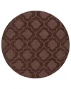 Surya Central Park Hand-loomed Rug In Brown