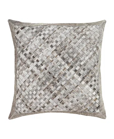 Surya Cesta Decorative Pillow In Gray