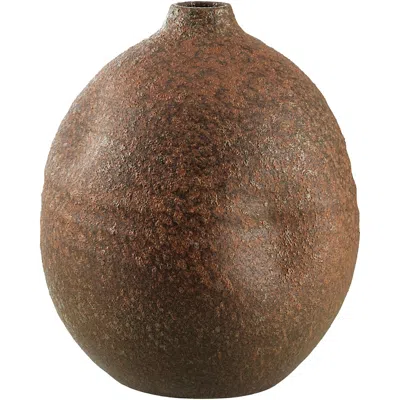 Surya Chaoshan Vase In Brown