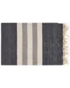 Surya Charcoal Troy Transitional Throw In Grey