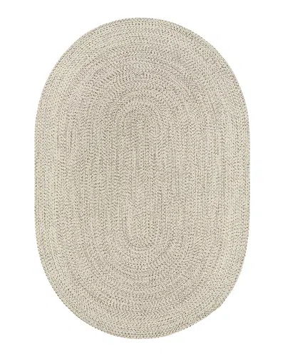 Surya Chesapeake Bay Cpk-2303 Oval Area Rug, 6' X 9' In Cream Gray