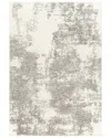 Surya Cloudy Shag Polyester Rug In Grey