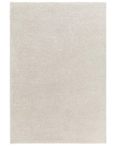 Surya Cloudy Shag Polyester Rug In Grey