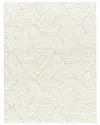 Surya Cloudy Shag Polyester Rug In White