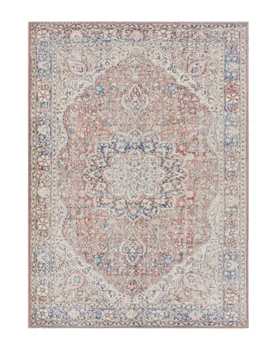 Surya Colin Traditional Washable Rug In Pink