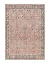 Surya Colin Traditional Washable Rug In Peach