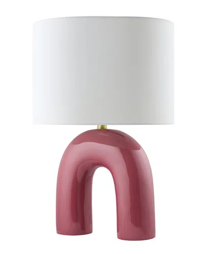 Surya Conju Accent Table Lamp In Purple