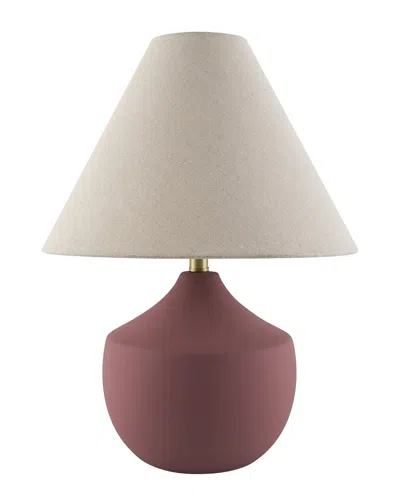 Surya Conju Accent Table Lamp In Purple